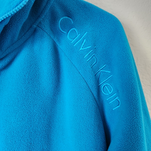 Calvin Klein Women's Teal Athletic Jacket, Size XL - Picture 3 of 8
